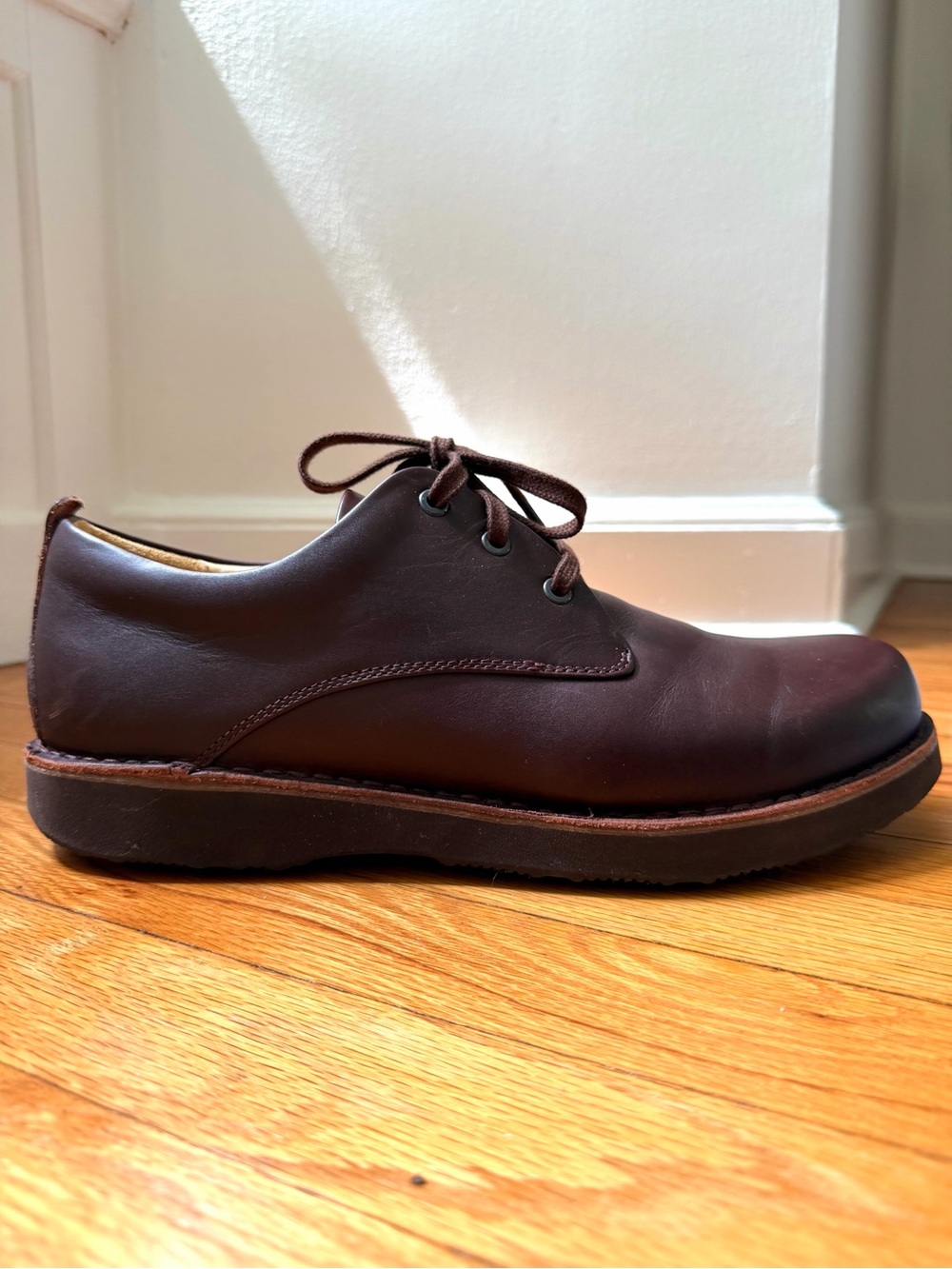Samuel Hubbard Free Oxford Cordovan Vibram Men’s Leather Comfort Shoes Size 12